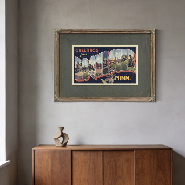 Minnesota Rochester — Framed Wall Art Room View | Bella Frye