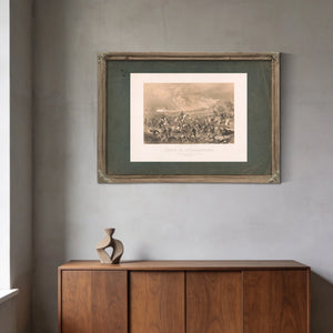 Battle of Williamsburgh 1862 — Framed Wall Art Room View | Bella Frye