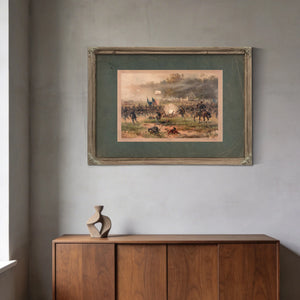 Battle of Antietam 1887 — Framed Wall Art Room View | Bella Frye