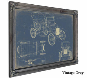 1924 Ford Model T Wall Art from Bella Frye.