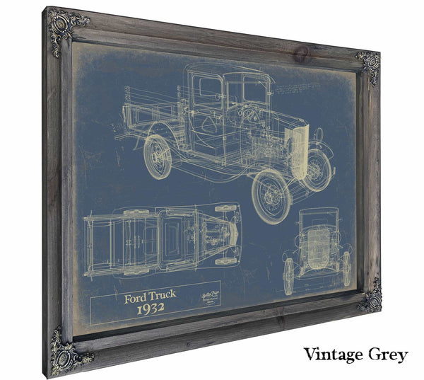 1932 Ford Truck Wall Art from Bella Frye.