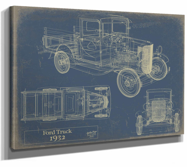 1932 Ford Truck Wall Art from Bella Frye.