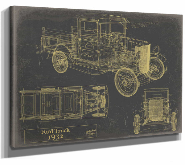 1932 Ford Truck Wall Art from Bella Frye.