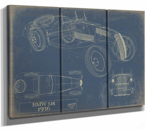 1936 Bmw 328 Wall Art from Bella Frye.