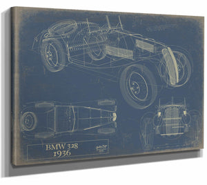 1936 Bmw 328 Wall Art from Bella Frye.