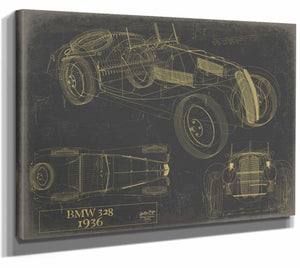 1936 Bmw 328 Wall Art from Bella Frye.