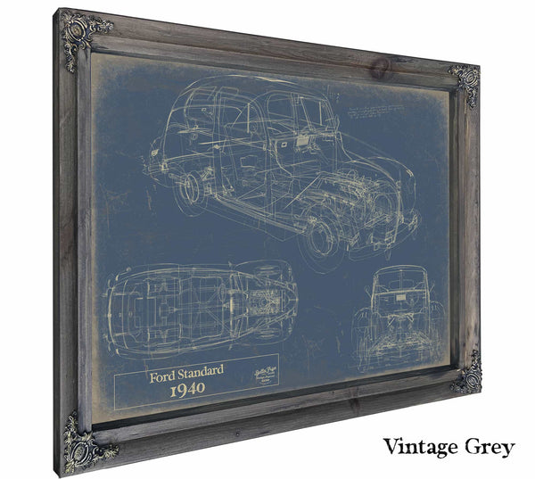 1940 Ford Standard Wall Art from Bella Frye.