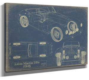 1948 Aston Martin Db1 Wall Art from Bella Frye.