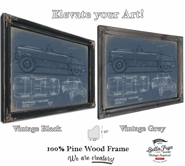 1949pontiacconvertible1949 Pontiac Convertible Wall Art from Bella Frye.