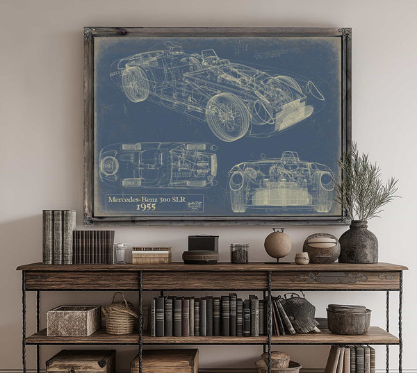 1955 Mercedes  Benz 300Slr Wall Art from Bella Frye.