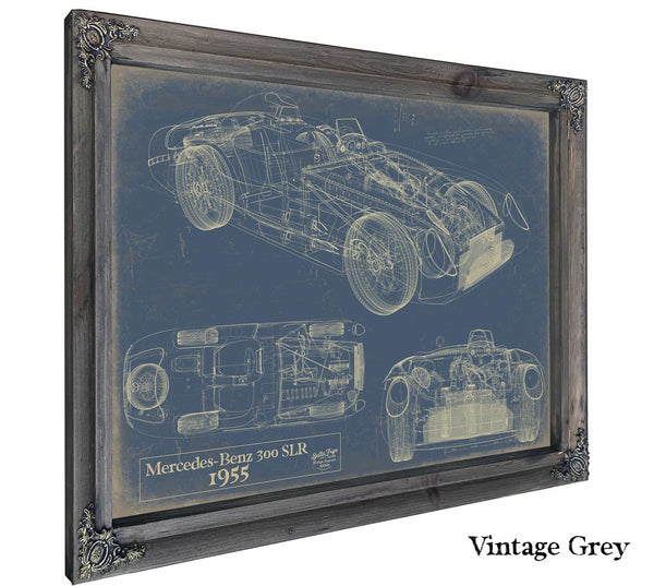 1955 Mercedes  Benz 300Slr Wall Art from Bella Frye.