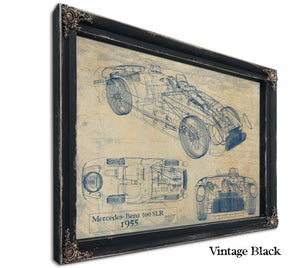 1955 Mercedes  Benz 300Slr Wall Art from Bella Frye.