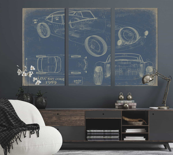 1959 Bmw 507Coupe Wall Art from Bella Frye.