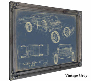 1964 Chevrolet Impala Ss Wall Art from Bella Frye.