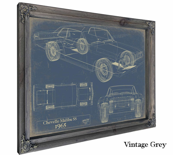 1965 Chevrolet Chevelle Malibu Ss Wall Art from Bella Frye.