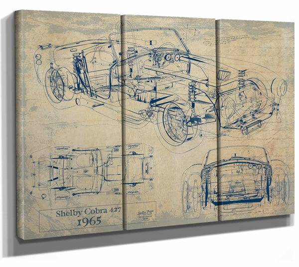 1965 Shelby Cobra 427 Wall Art from Bella Frye.