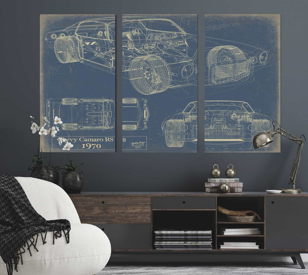 1970 Chevrolet Camaro Rs z28 Wall Art from Bella Frye.