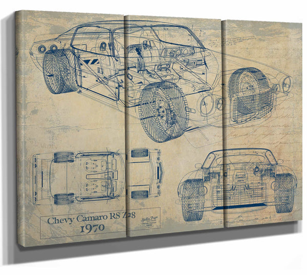 1970 Chevrolet Camaro Rs z28 Wall Art from Bella Frye.