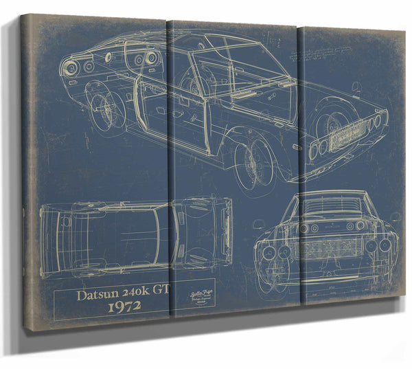 1972Datsun 240Kgt Wall Art from Bella Frye.