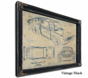 1972Datsun 240Kgt Wall Art from Bella Frye.