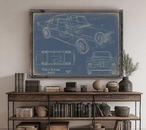 1973 Rover P5B Coupe Wall Art from Bella Frye.