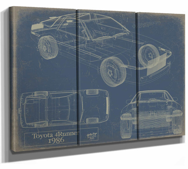 1986 Toyota 4 Runner Wall Art from Bella Frye.