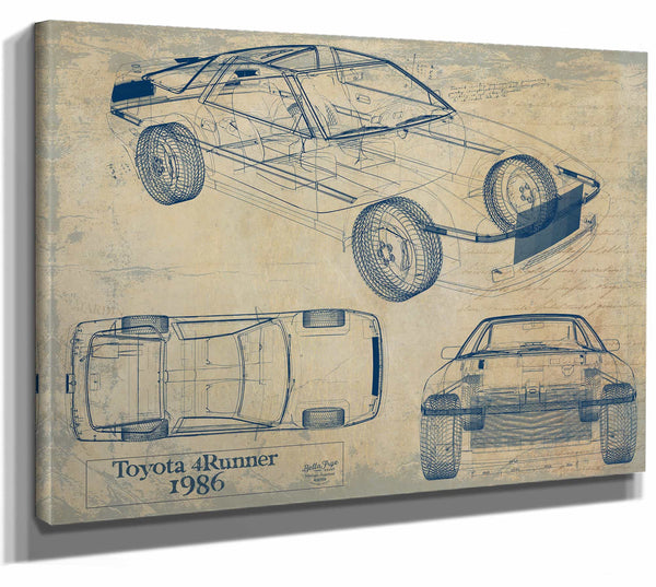 1986 Toyota 4 Runner Wall Art from Bella Frye.