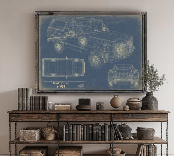 1995 Ford Bronco Wall Art from Bella Frye.