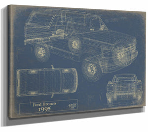 1995 Ford Bronco Wall Art from Bella Frye.