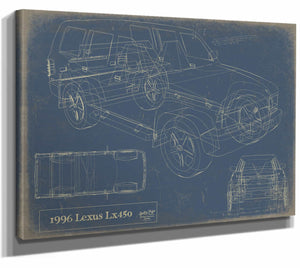 1996 Lexus lx450 Wall Art from Bella Frye.