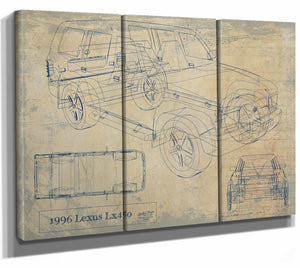 1996 Lexus lx450 Wall Art from Bella Frye.