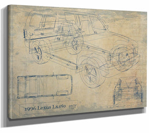 1996 Lexus lx450 Wall Art from Bella Frye.