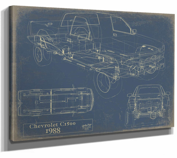 1998 Chevrolet c1500 Wall Art from Bella Frye.