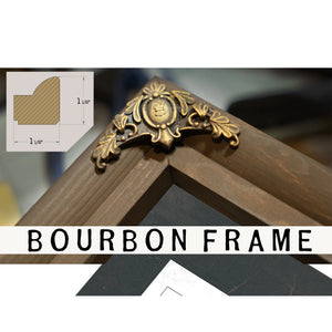 The Sunken Chamber Baltimore Caisson Engineering Blueprint — Framed Wall Art Room View | Bella Frye