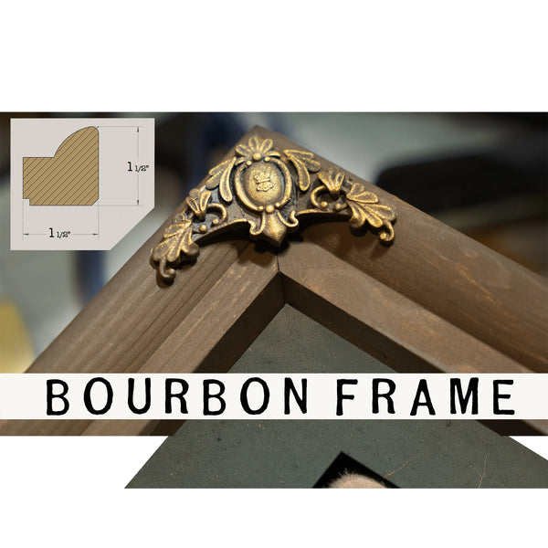 W515 Strip Card Babe Ruth — Framed Wall Art Room View | Bella Frye