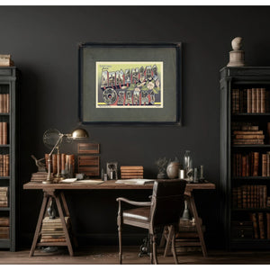 Arkansas Ozarks — Framed Wall Art Room View | Bella Frye
