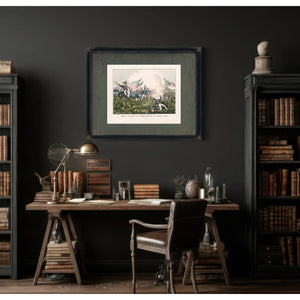 General Taylor at the Battle of Palo Alto May 8th 1846 1846 — Framed Wall Art Room View | Bella Frye