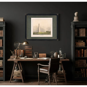 Groton Monument 19th Century — Framed Wall Art Room View | Bella Frye