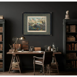 Capture of Fort Fisher 189 — Framed Wall Art Room View | Bella Frye
