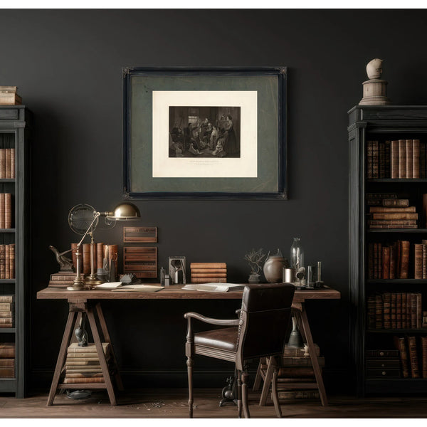 How We Won the Battle 19th Century — Framed Wall Art Room View | Bella Frye