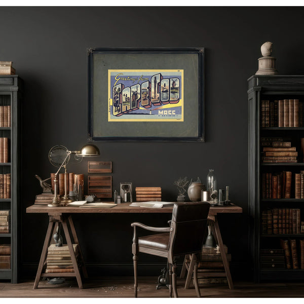Massachusetts Cape Cod — Framed Wall Art Room View | Bella Frye