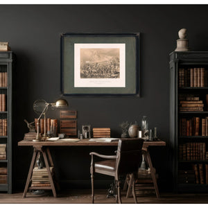 Battle of Williamsburgh 1862 — Framed Wall Art Room View | Bella Frye