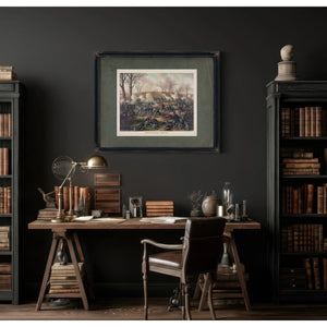 Battle of Fort Donelsoncapture of Generals Sb Buckner and His Army February — Framed Wall Art Room View | Bella Frye