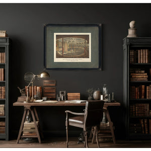 First Appearance of Jenny Lind in America at Castle Garden Septr 11th 185 T — Framed Wall Art Room View | Bella Frye