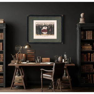 Death of Abraham Lincoln April 15th 1865 1865 — Framed Wall Art Room View | Bella Frye