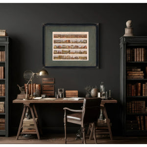 Illustrated Album of Baltimore City and Vicinity 1872 — Framed Wall Art Room View | Bella Frye