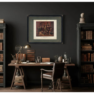Dl Moody and Jv Farwells First Sunday School Class North Market Hall Chicago — Framed Wall Art Room View | Bella Frye