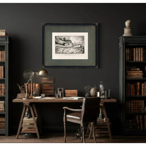 Burning of the Henry Clay Near Yonkers_ While on Her Trip From Albany to New — Framed Wall Art Room View | Bella Frye