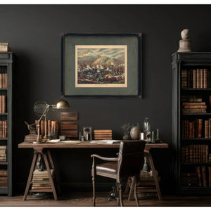 Battle of the Big Horn 1889 — Framed Wall Art Room View | Bella Frye