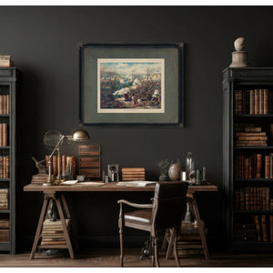 Battle of Pea Ridge Arkansas 1889 — Framed Wall Art Room View | Bella Frye